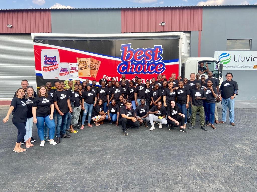Our First Branded Tautliner for Best Choice Sugar Deliveries! 1 Best Choice NAmibia Staff
