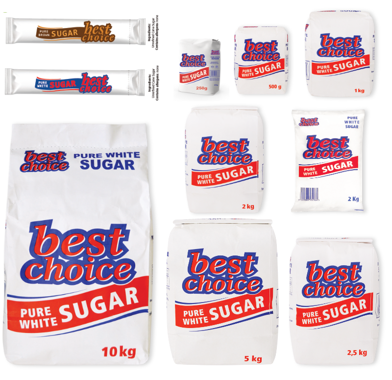 Brand Portfolio 3 BC White Sugar Sizes